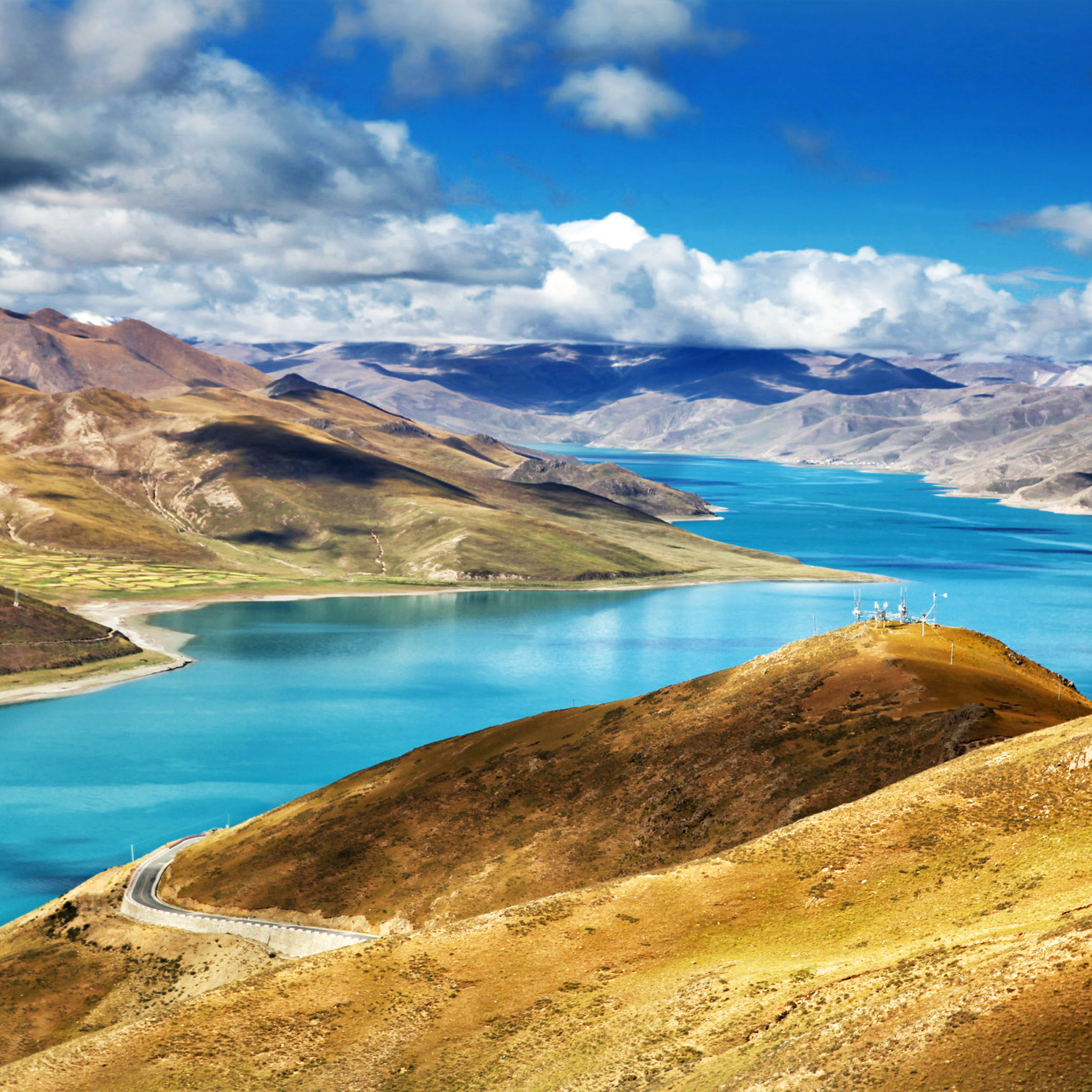 2-of 3-Yamdrok-tso Lake